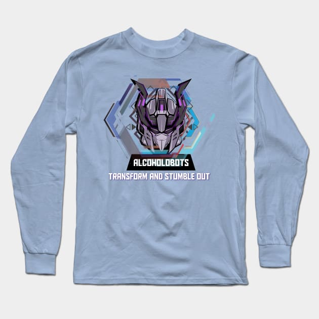 Alcoholobots Long Sleeve T-Shirt by Jagermus Prime